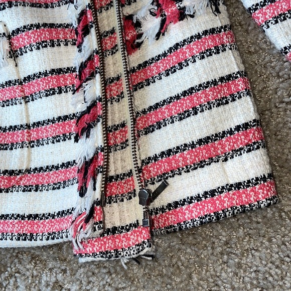 Talbots Petites twill blazer with full zip front - size 8p - Picture 6 of 8